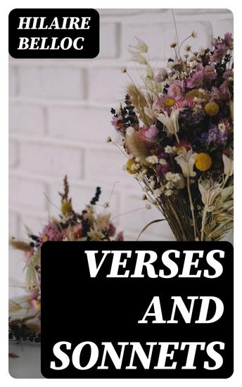 Verses and Sonnets - cover