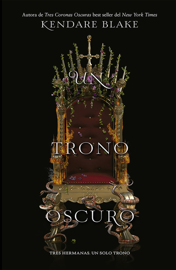 Un trono oscuro - cover