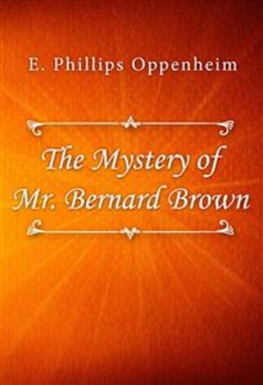 The Mystery of Mr Bernard Brown - cover