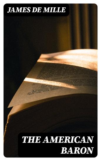 The American Baron - A Novel - cover