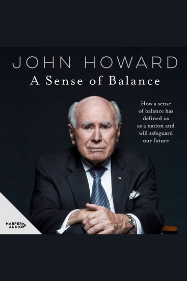 A Sense of Balance - cover