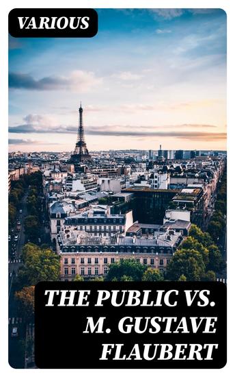 The Public vs M Gustave Flaubert - cover