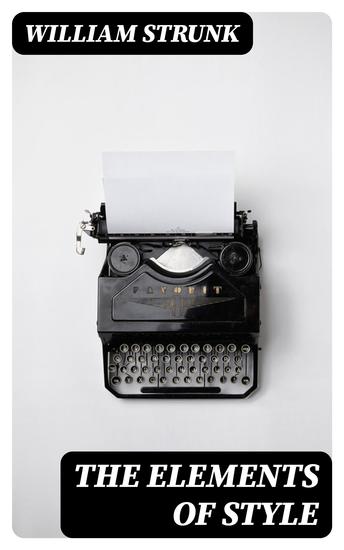 The Elements of Style - cover