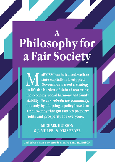 A Philosophy for a Fair Society - cover