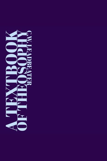 A Textbook of Theosophy - cover