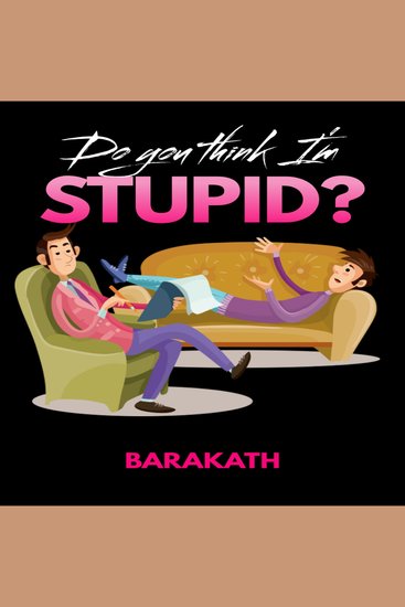 Do you think I’m stupid? - cover