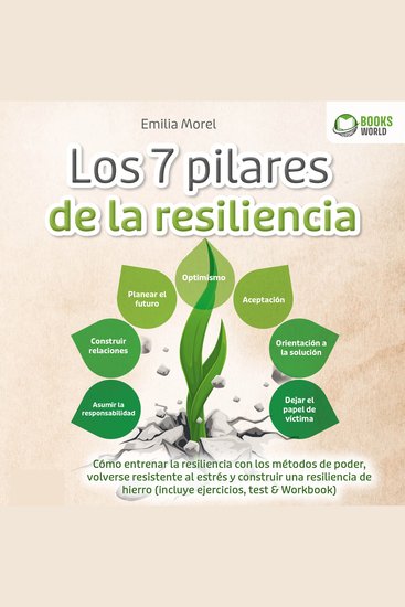 Los 7 pilares de la resiliencia: Cómo entrenar la resiliencia con los métodos de poder volverse resistente al estrés y construir una resiliencia de hierro (incluye ejercicios test & Workbook) - cover