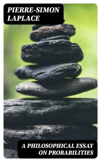 A Philosophical Essay on Probabilities - cover