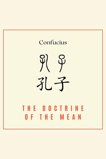 The Doctrine of the Mean - cover