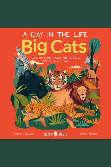 Big Cats (A Day in the Life) - What Do Lions Tigers and Panthers Get up to All Day? - cover
