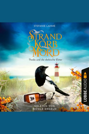 Strand Korb Mord - Theda und die diebische Elster - Ein Wangerooge-Krimi Teil 1 (Ungekürzt) - cover