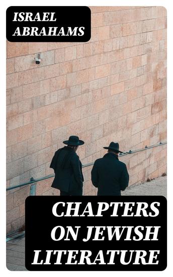 Chapters on Jewish Literature - cover