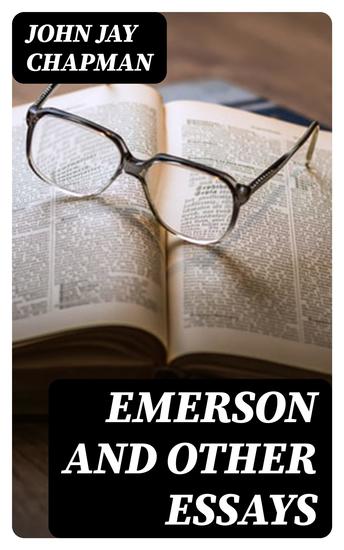Emerson and Other Essays - cover