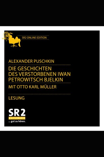 Die Geschichten des verstorbenen Iwan Petrowitsch-Bjelkin - cover