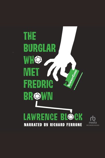 The Burglar Who Met Frederic Brown - cover