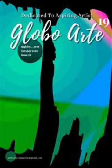 Globo Arte October 2022 issue - dedicated to aspring creatives - cover