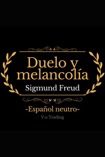 Duelo y melancolía - cover