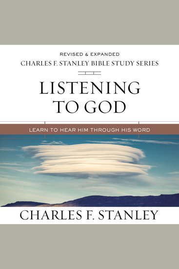 Listening to God: Audio Bible Studies - Learn to Hear Him Through His Word - cover