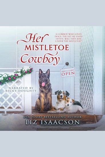 Her Mistletoe Cowboy - A Buttars Brothers Novel - cover