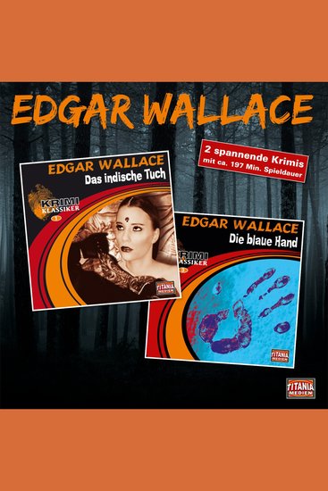 Edgar Wallace Krimi Klassiker Box (Das indische Tuch Die blaue Hand) - cover