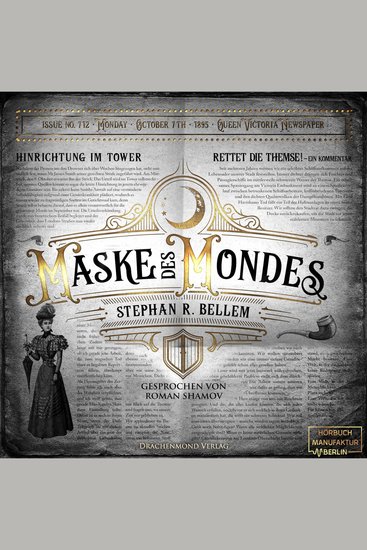 Maske des Mondes - Die Fälle des Lewis van Allington Band 2 (ungekürzt) - cover