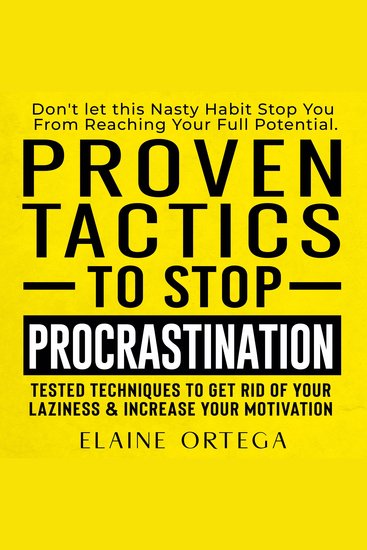 Proven Tactics to Stop Procrastination - cover