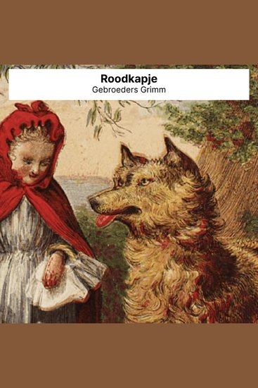 Roodkapje - cover