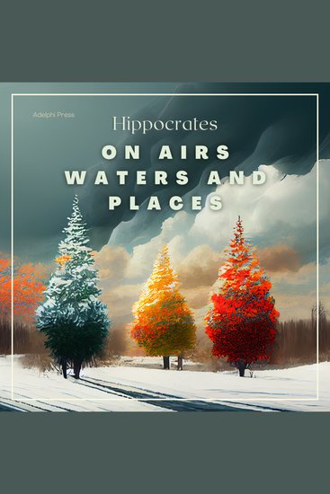 On Airs Waters and Places - cover