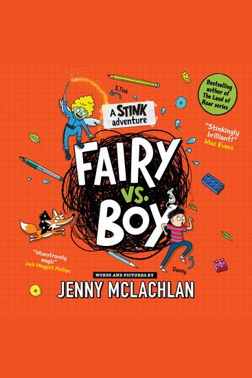 Stink: Fairy vs Boy: A Stink Adventure - cover