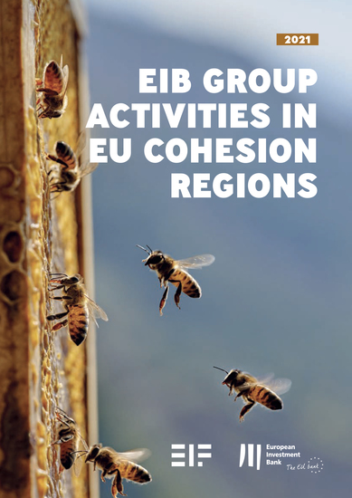 EIB Group activities in EU cohesion regions in 2021 - cover