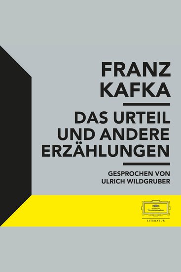 Kafka: Das Urteil und andere Erzählungen - cover