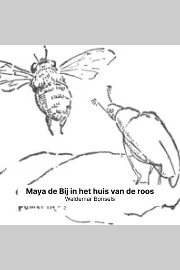 Maya de Bij in het huis van de roos - cover