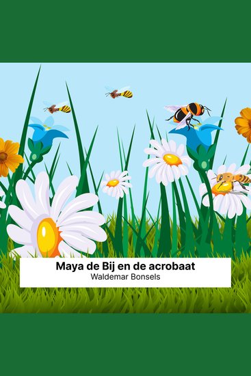Maya de Bij en de acrobaat - cover