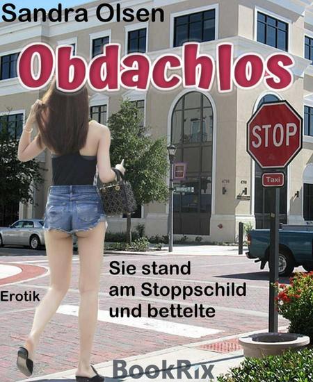 Obdachlos - Sie stand an dem Stoppschild und bettelte - cover