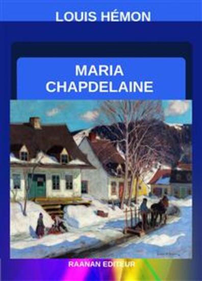 Maria Chapdelaine - cover