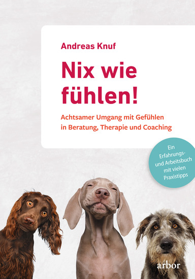 Nix wie fühlen! - Achtsamer Umgang mit Gefühlen in Beratung Therapie und Coaching - Ein Erfahrungs- und Arbeitsbuch mit vielen Praxistipps - cover