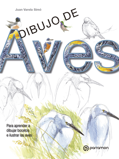 Dibujo de aves - Para aprender a dibujar bocetos e ilustrar las aves - cover