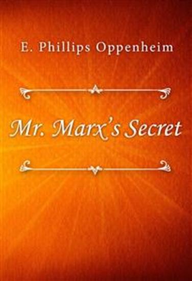 Mr Marx’s Secret - cover