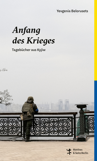 Anfang des Krieges - Tagebücher aus Kyjiw - cover