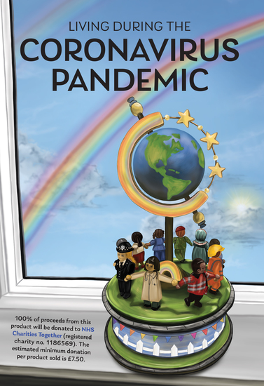 Living During the Coronavirus Pandemic - Poems artwork and reflections by children and adults - cover