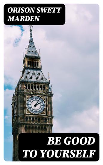 Be Good To Yourself - cover