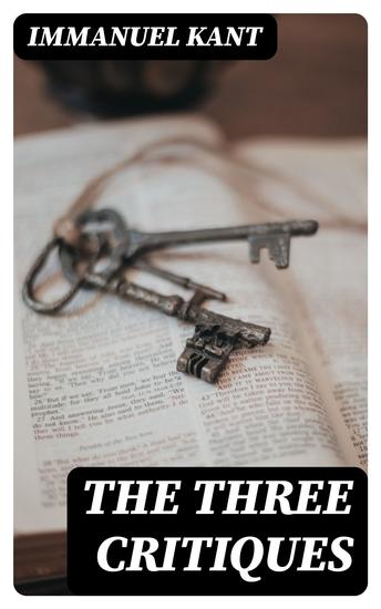 The Three Critiques - cover