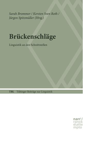 Brückenschläge - Linguistik an den Schnittstellen - cover