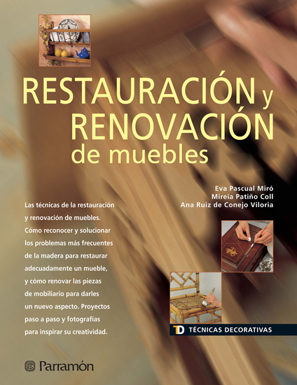 Técnicas Decorativas Restauración y renovación de muebles - cover