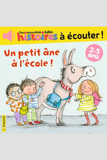 Un petit âne à l'école - cover