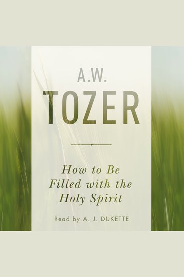 How to Be Filled with the Holy Spirit - cover