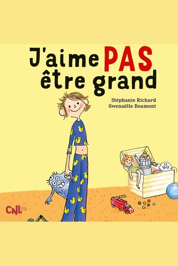 J'aime pas être grand - cover