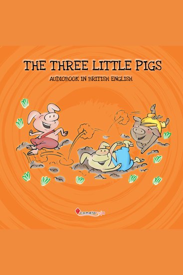 The Three Little Pigs - Audiobook in British English - cover