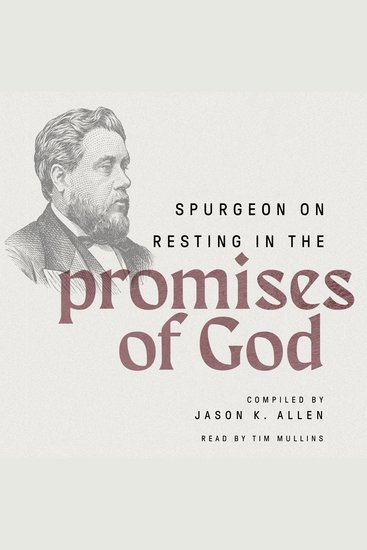 Spurgeon on Resting in the Promises of God - cover