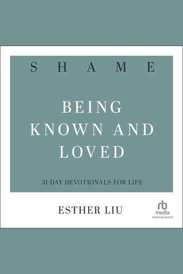Shame - Being Known and Loved (31-Day Devotionals for Life) - cover